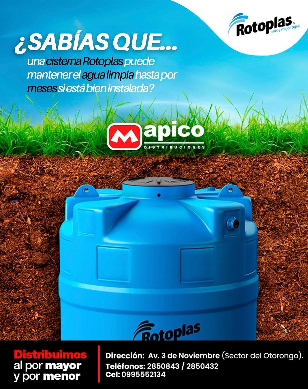 Mapico - Tu familia merece agua limpia y constante 🌟 Instala una ...