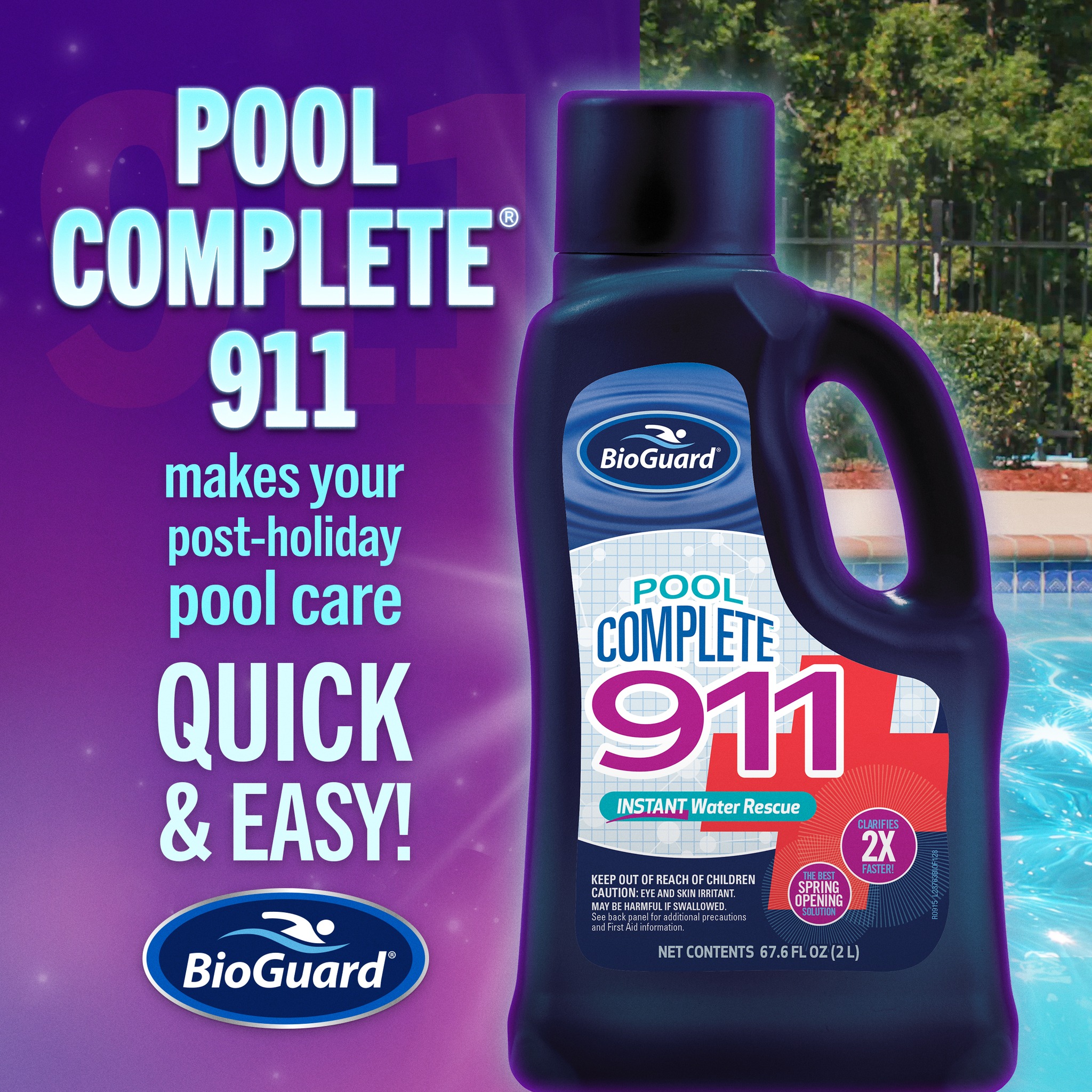 Pool Ionizer For Above Ground Pool BioGuard Pool Closing Complete Kit ...