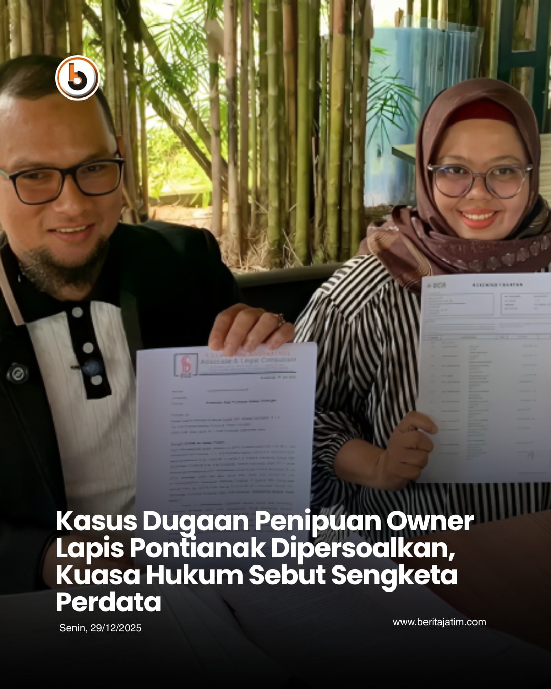 Beritajatim.com - Isu dugaan penipuan hampir Rp400 juta yang menyeret ...