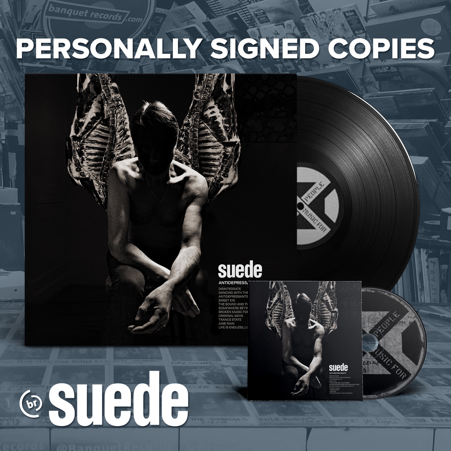 Suede's antidepressants demos available