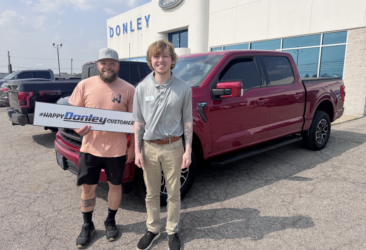 Donley - Congratulations to our friend Joe, on the new Ford F-150!! 😎🚗💨 ...