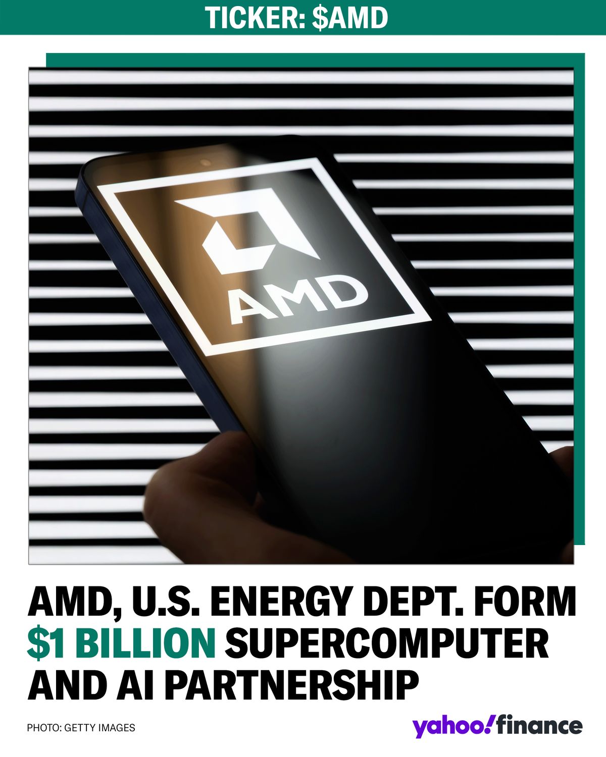Yahoo Finance - The US formed the partnership with AMD to... | Facebook