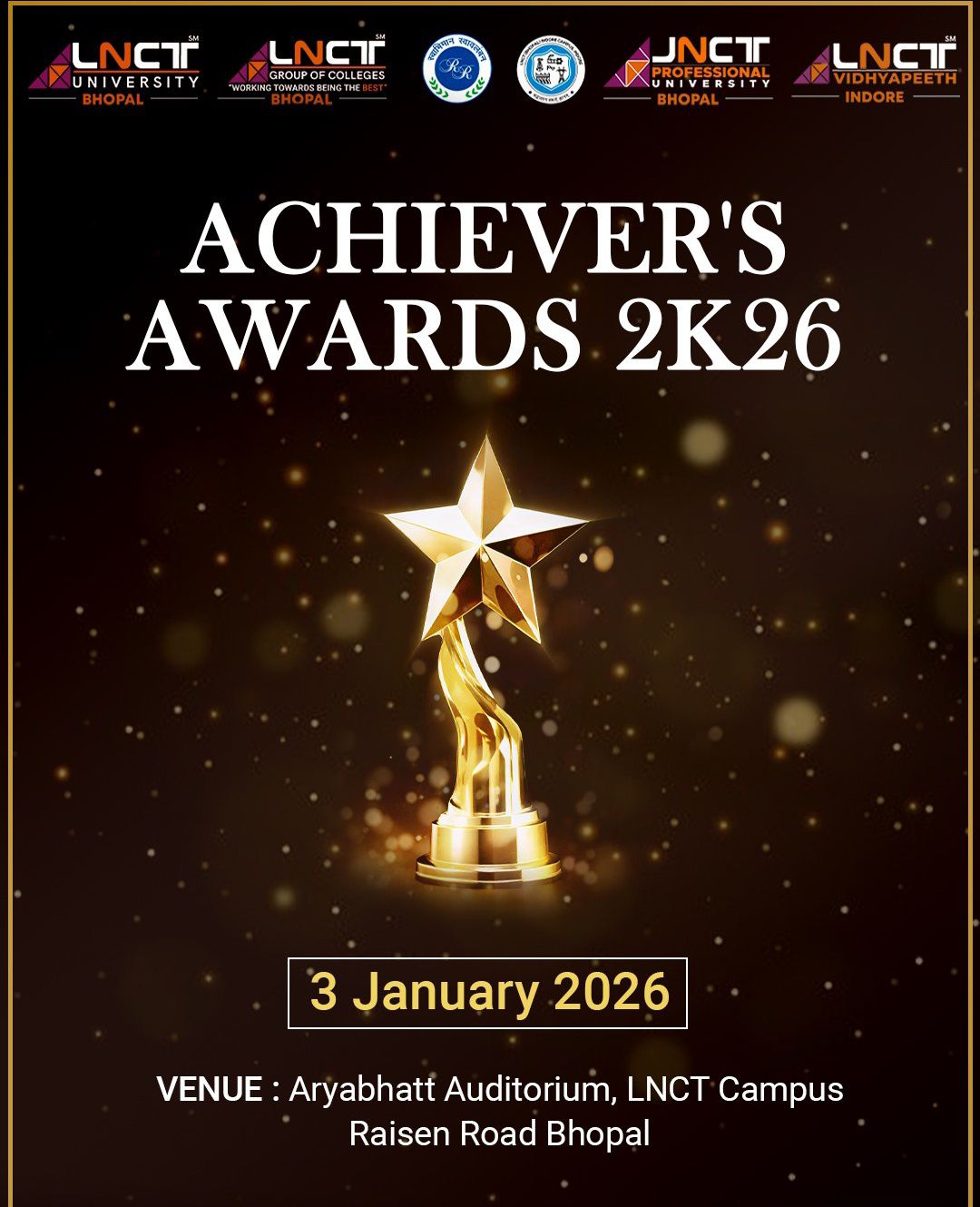 LNCT MBA - Achiever's Awards-2026 | Facebook