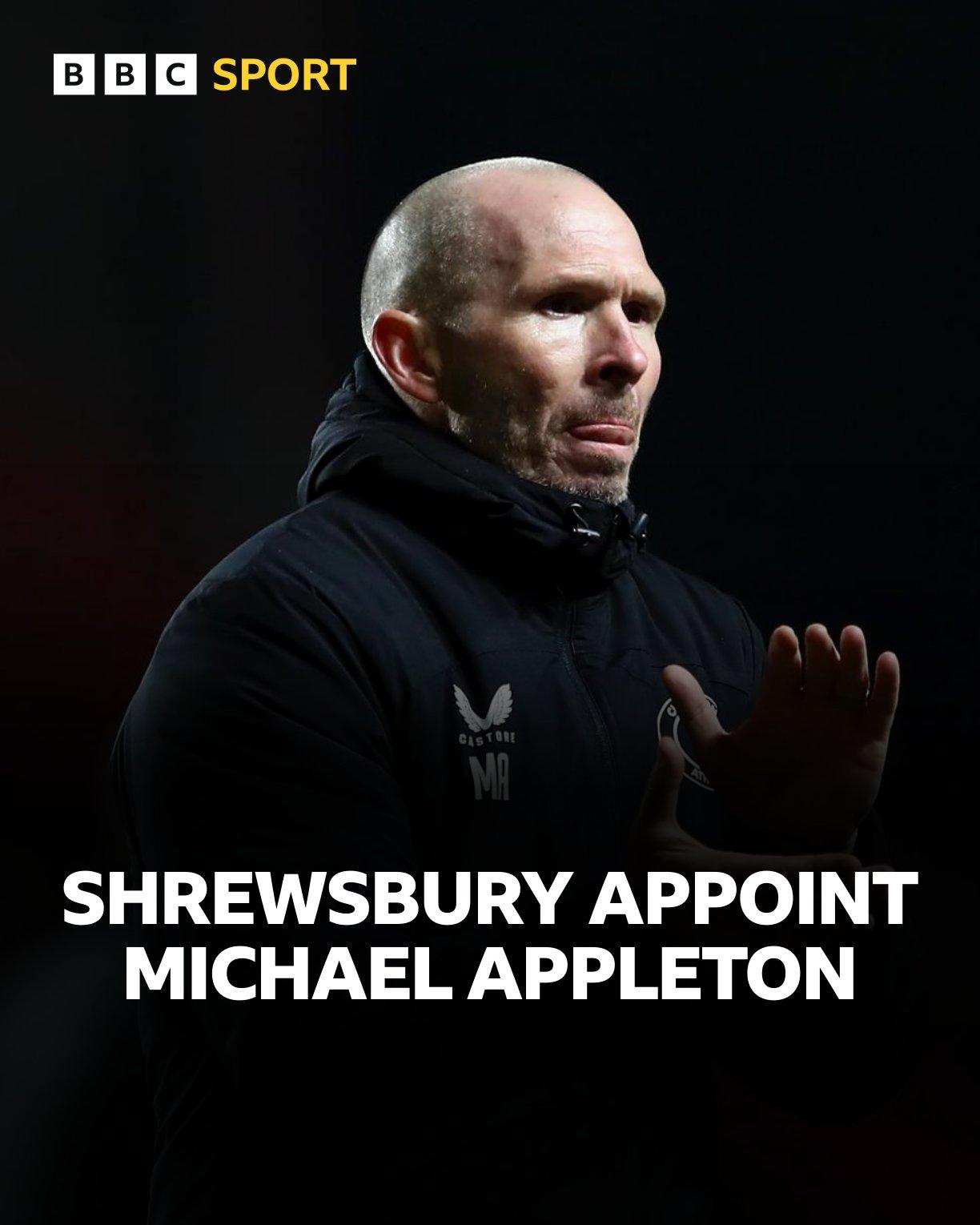 BBC Shropshire - ⚽️ BREAKING: Shrewsbury Town have appointed Michael ...
