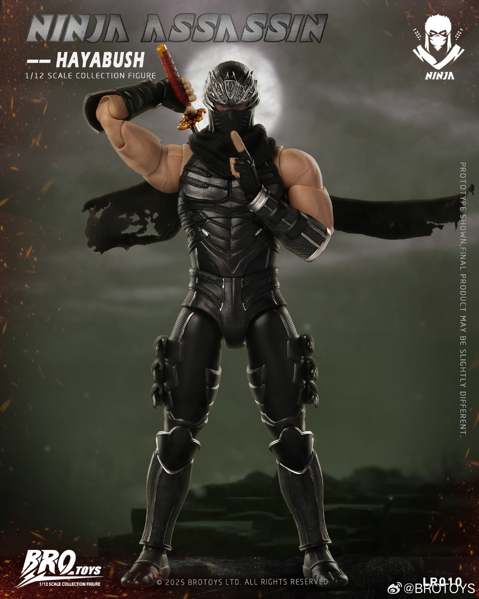 USA Stock and Shipping Now】Brotoys 1/12 Ninja Assassin Falcon