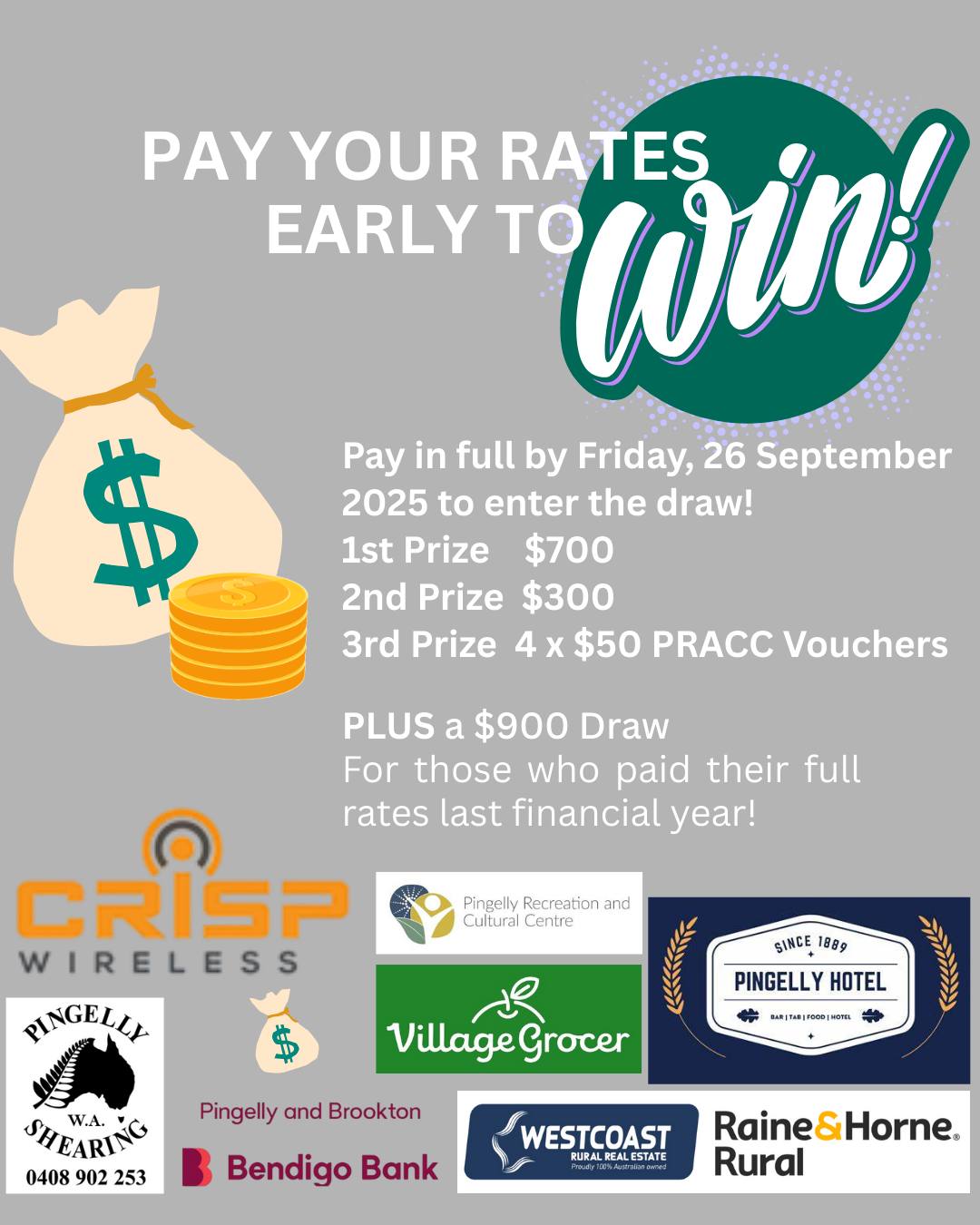 The Shire of Pingelly is offering... - Shire of Pingelly | Facebook
