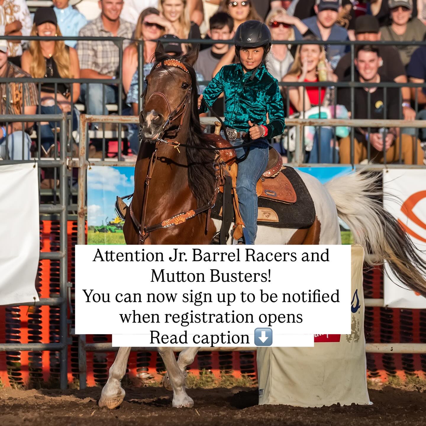 Valley - Jr. Barrel Racers and Mutton Busters ‼️ you can sign up to ...