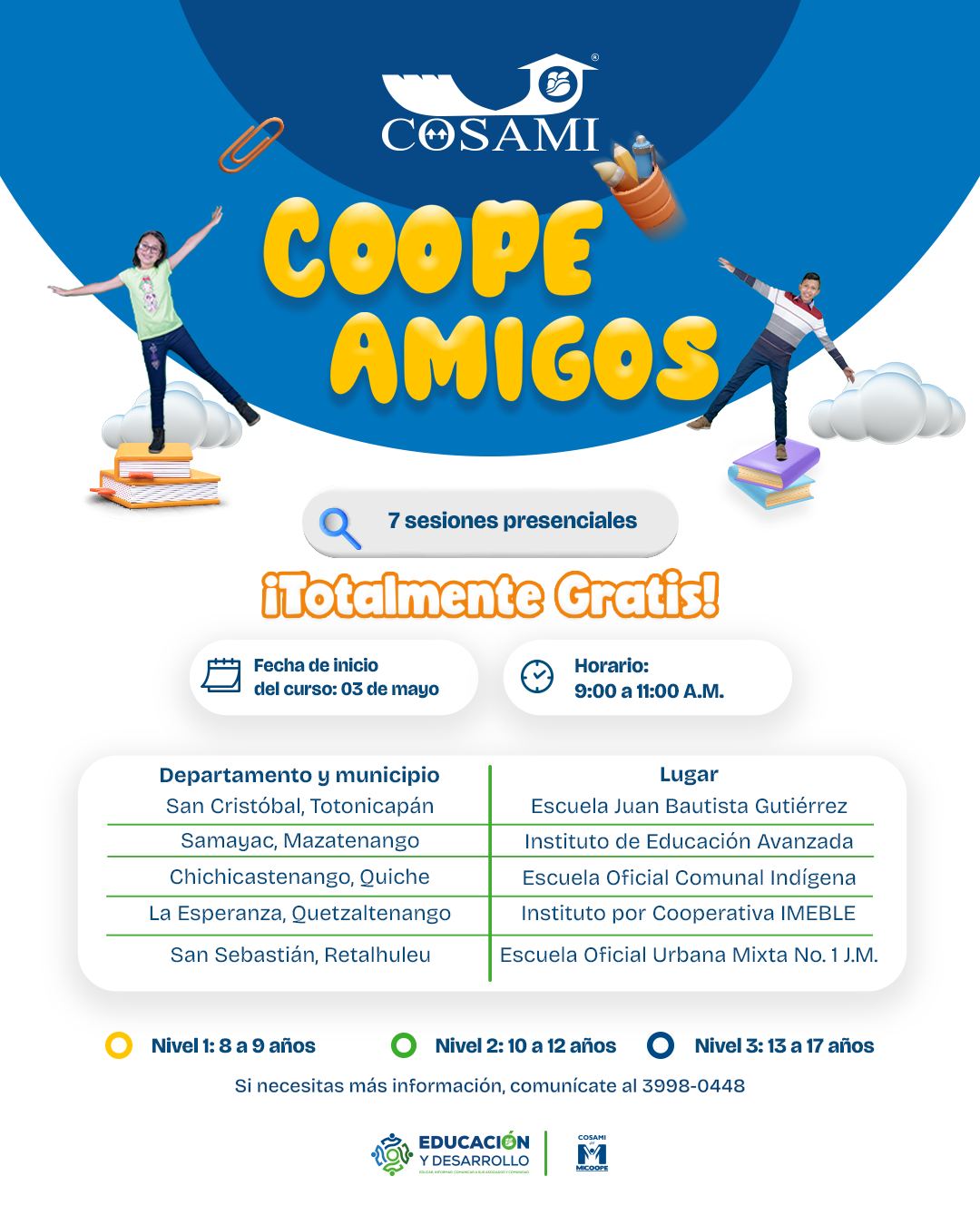 Cosami - ¿Quieres que tus hijos aprendan valores de cooperación y ...