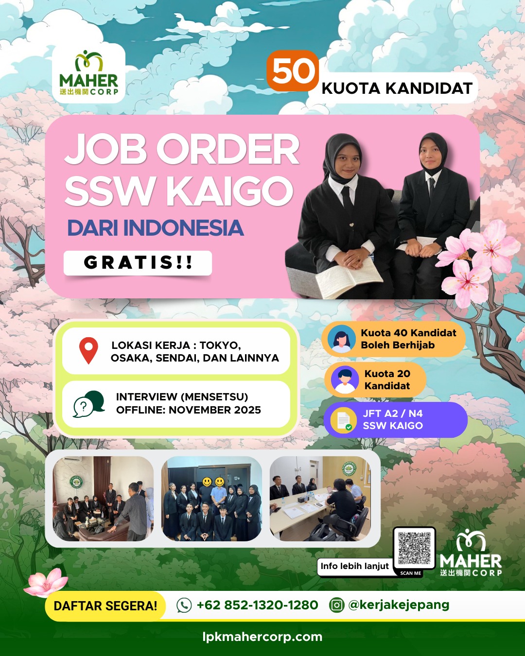 PT. - Minasan Ohaiyou gozaimasu. Seperti yg diinfokan BNP2TKI Tes ...