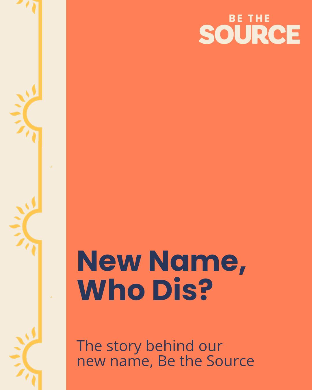 Be - We worked diligently to select a new name for Foster Source. We ...