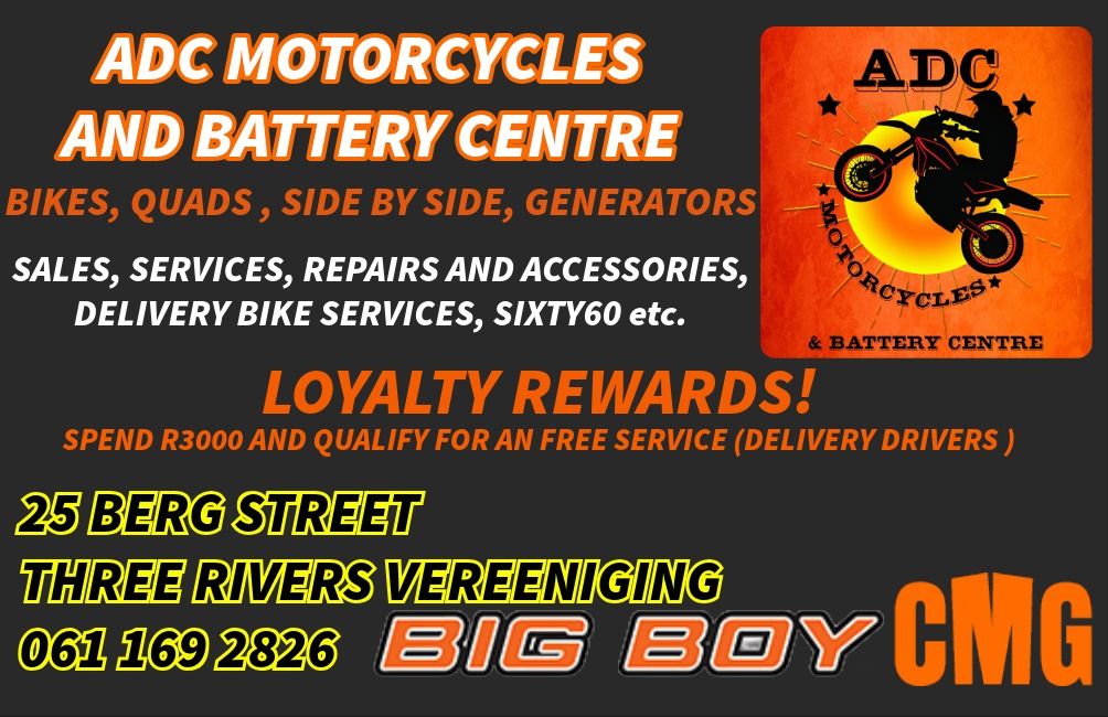 Adc Motorcycles & Battery Centre | Three Rivers