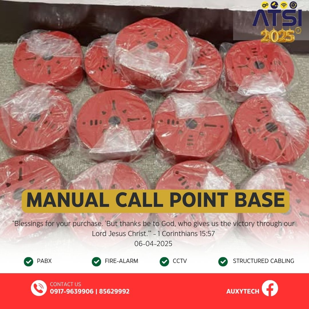 Auxytech - 🚨 MANUAL CALL POINT BASE Quick Response. Easy Activation ...