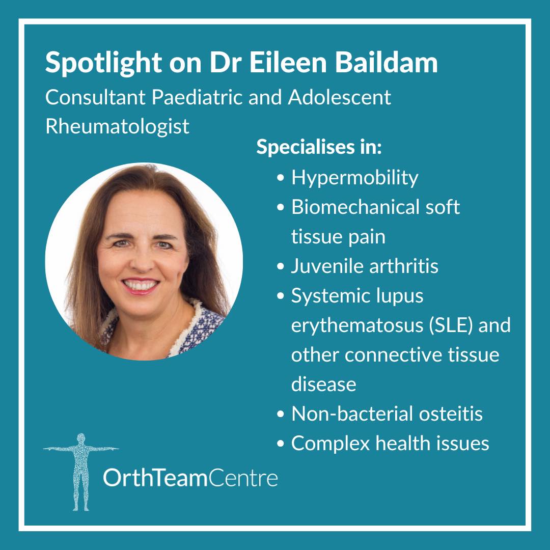 OrthTeam - 🌟 Consultant Spotlight: Dr Eileen Baildam 🌟 Meet OrthTeam’s ...