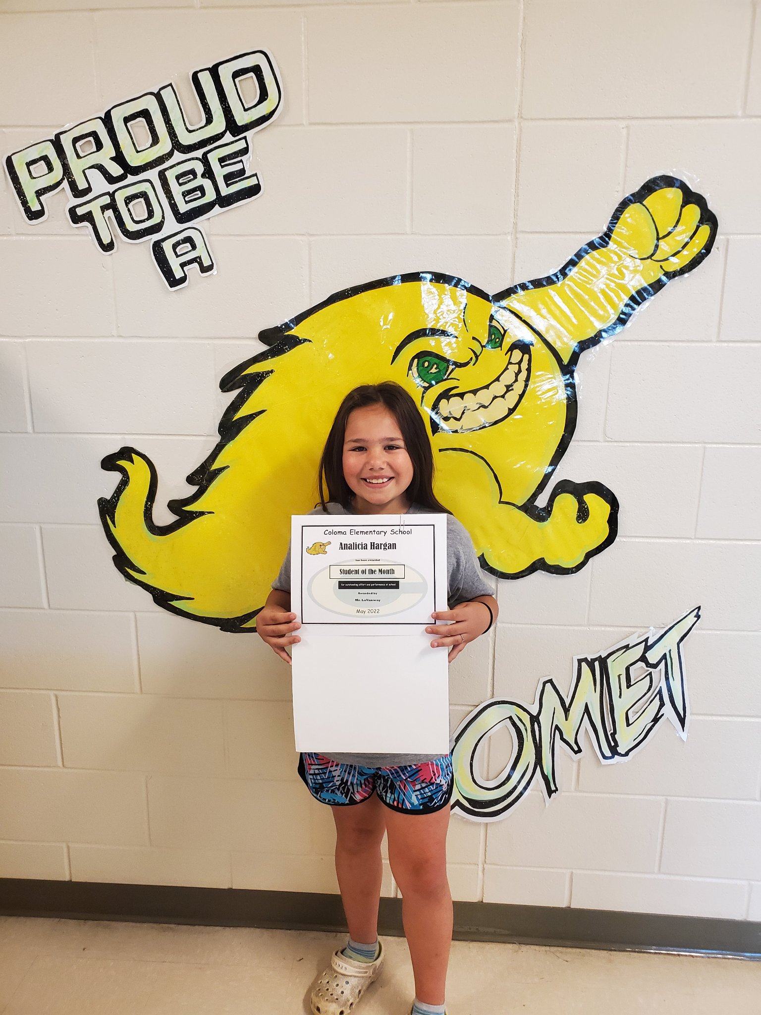 Congratulations to our May... - Coloma Elementary School