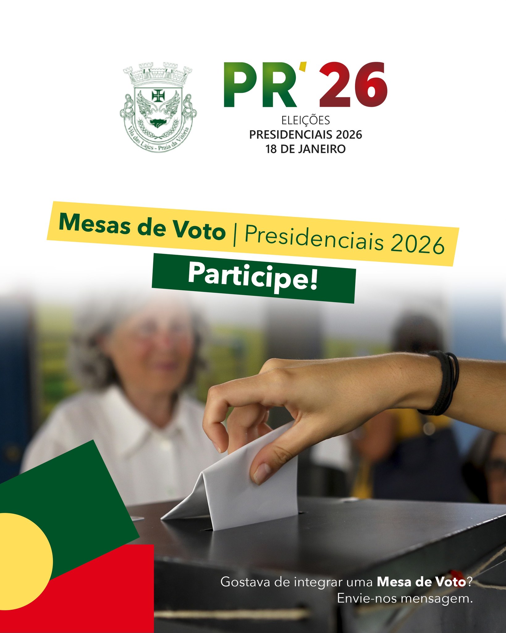 🇵🇹 Presidenciais 2026... - Junta de Freguesia Vila das Lajes | Facebook