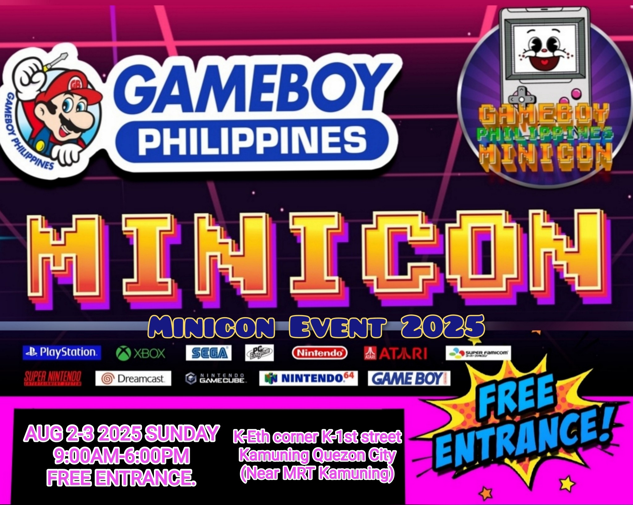 Gameboy Phillippines Minicon