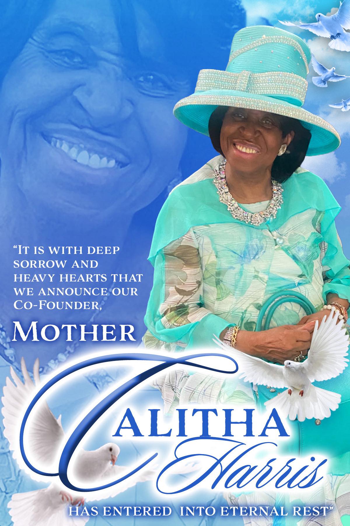 True - We are deeply saddened to announce the passing of our Co-Founder ...
