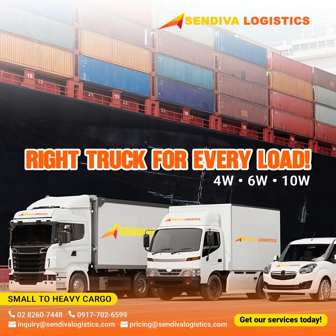 Big or small deliveries,... - Sendiva Logistics Corporation | Facebook