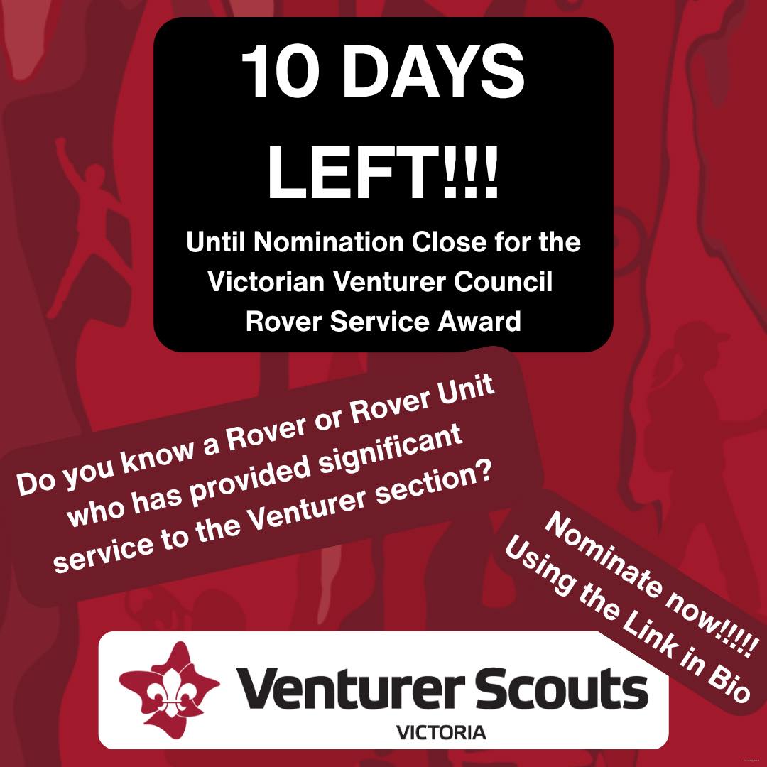 Venturers - Applications are now open for the Victorian Venturer ...