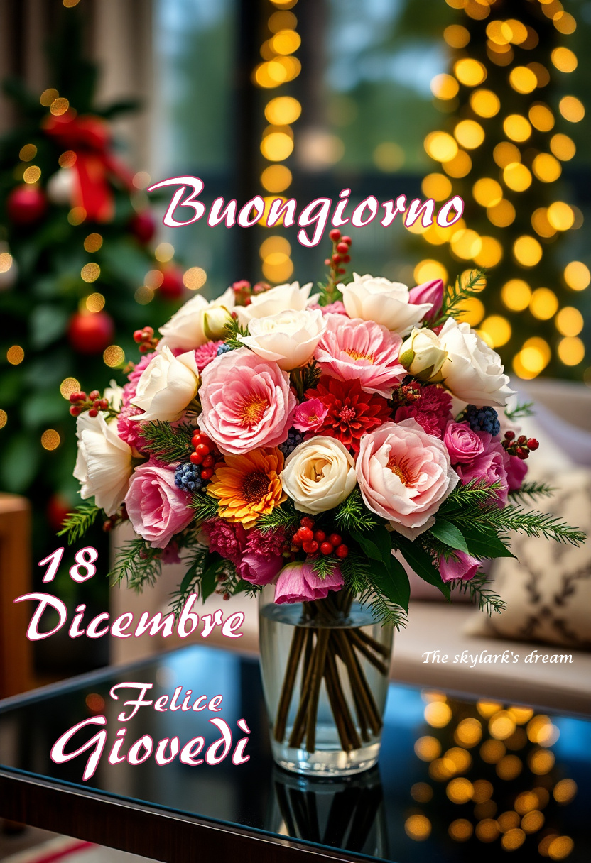 The skylark's - Buongiorno Felice giovedì 18 Dicembre 2025 Felice ...
