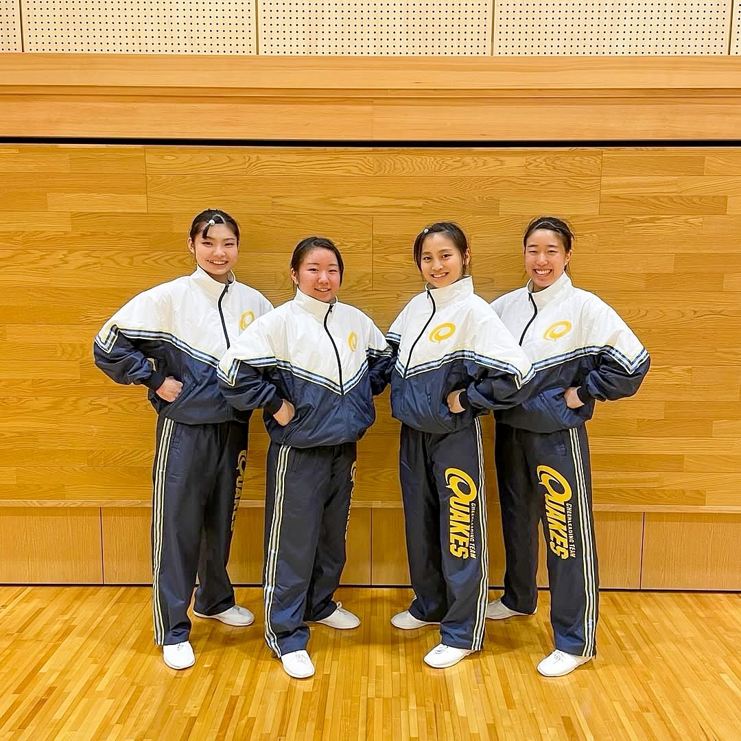 Special thanks !! 目白大学チアリーディング部 QUAKES さま