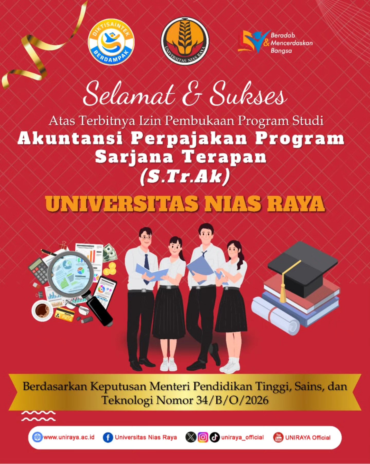 Hallo Avö Raya👋 ‎ ‎🎉 Selamat &... - Universitas Nias Raya | Facebook