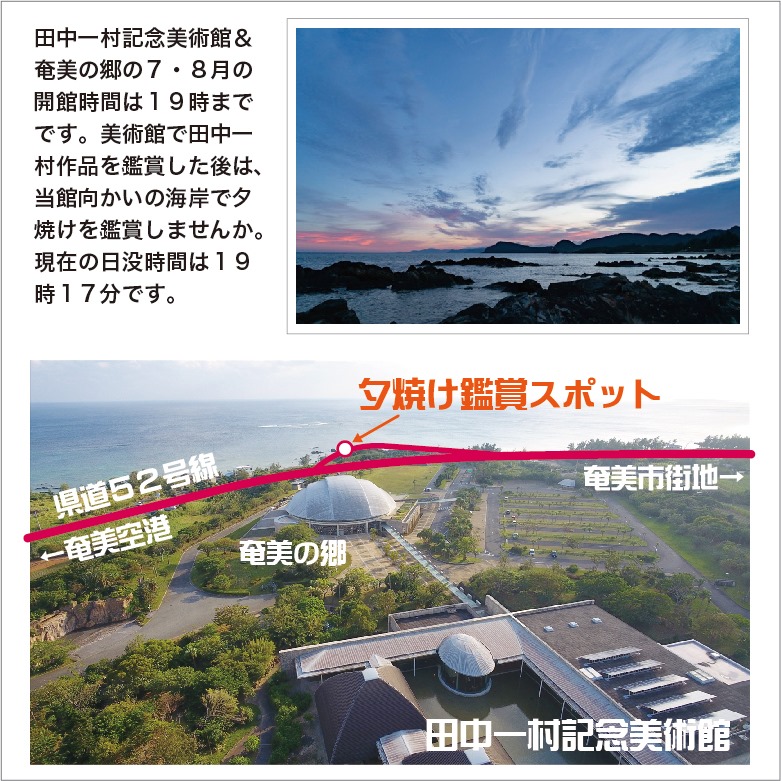 田中一村記念美術館 - 田中一村記念美術館の7・8月の開館時間は9時から19時までです。夕刻の静かな時間に田中一村作品... | Facebook