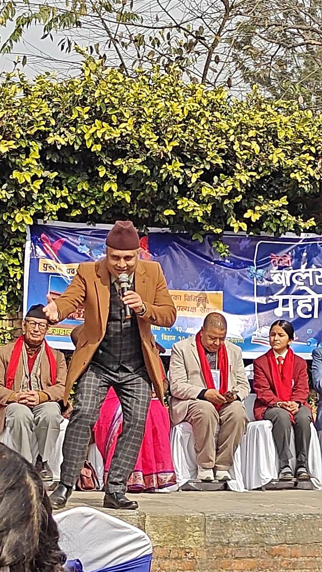 Singer Roshan Singh Kshitij