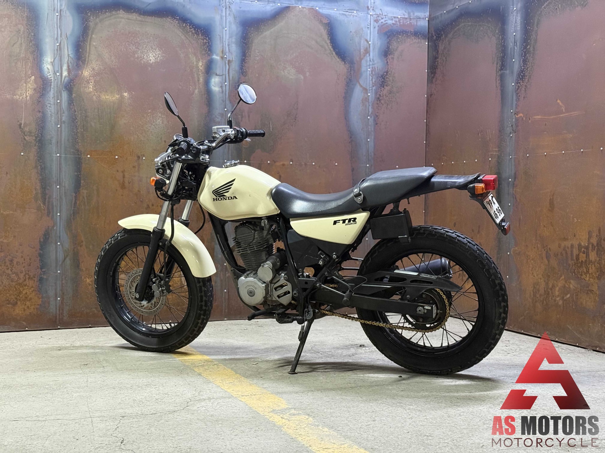 Honda FTR 223 motorcycle, a rare Japanese model