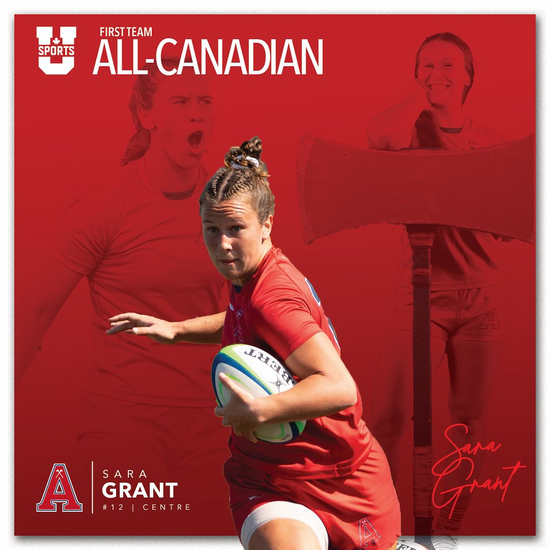 Acadia Athletics - Congratulations to Sara Grant who has been named a U ...