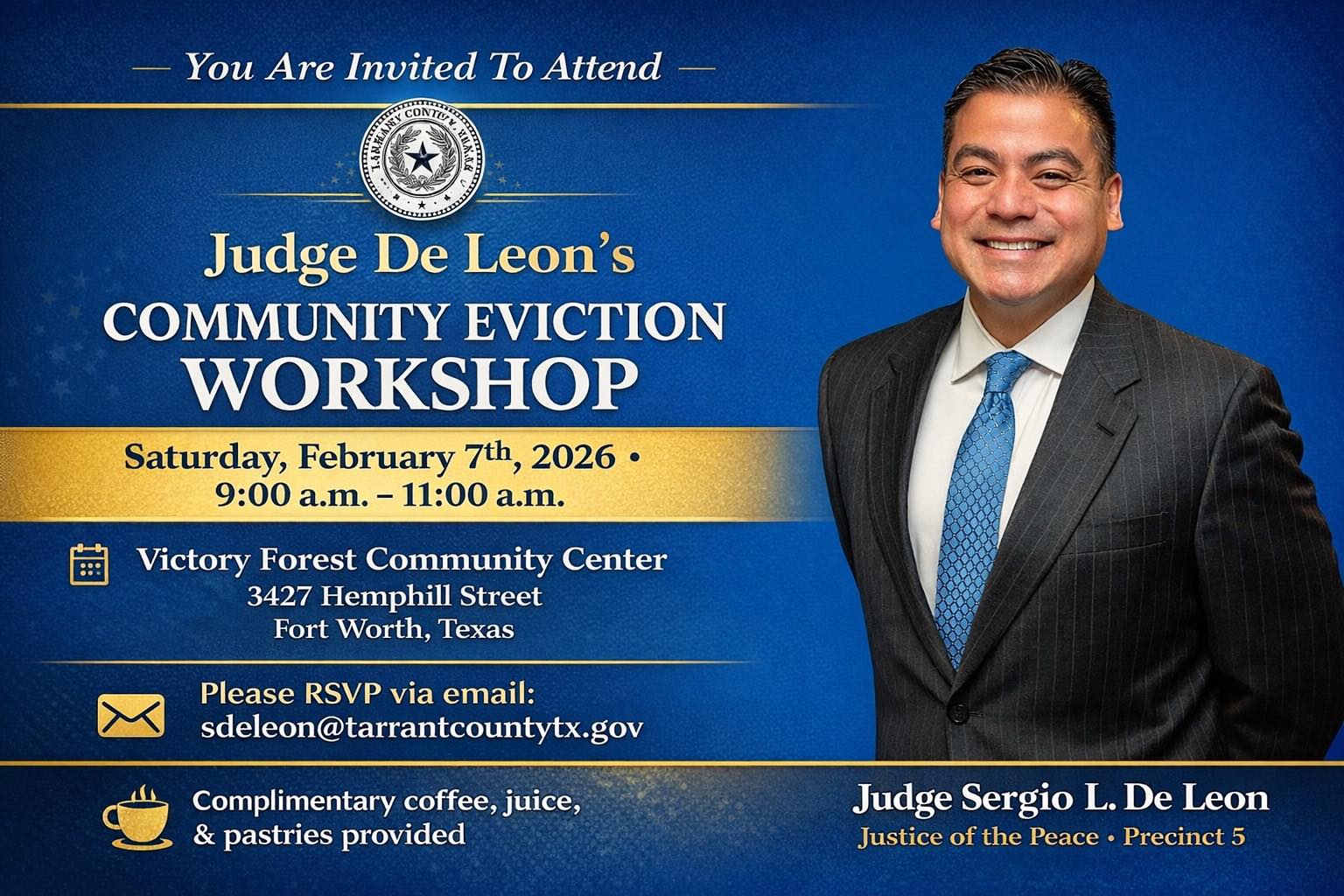 Judge Sergio De Leon... - Judge Sergio De Leon 