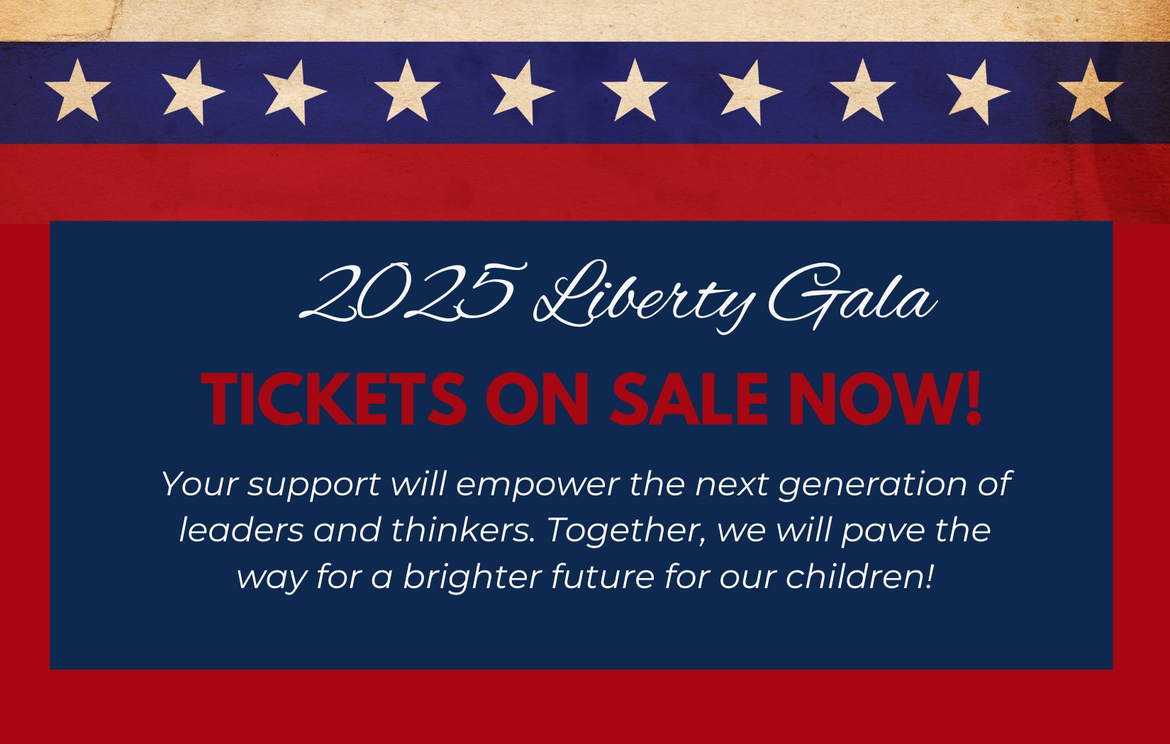 Lake Country Classical Academy - 2025 LCCA Liberty Gala Tickets are on ...