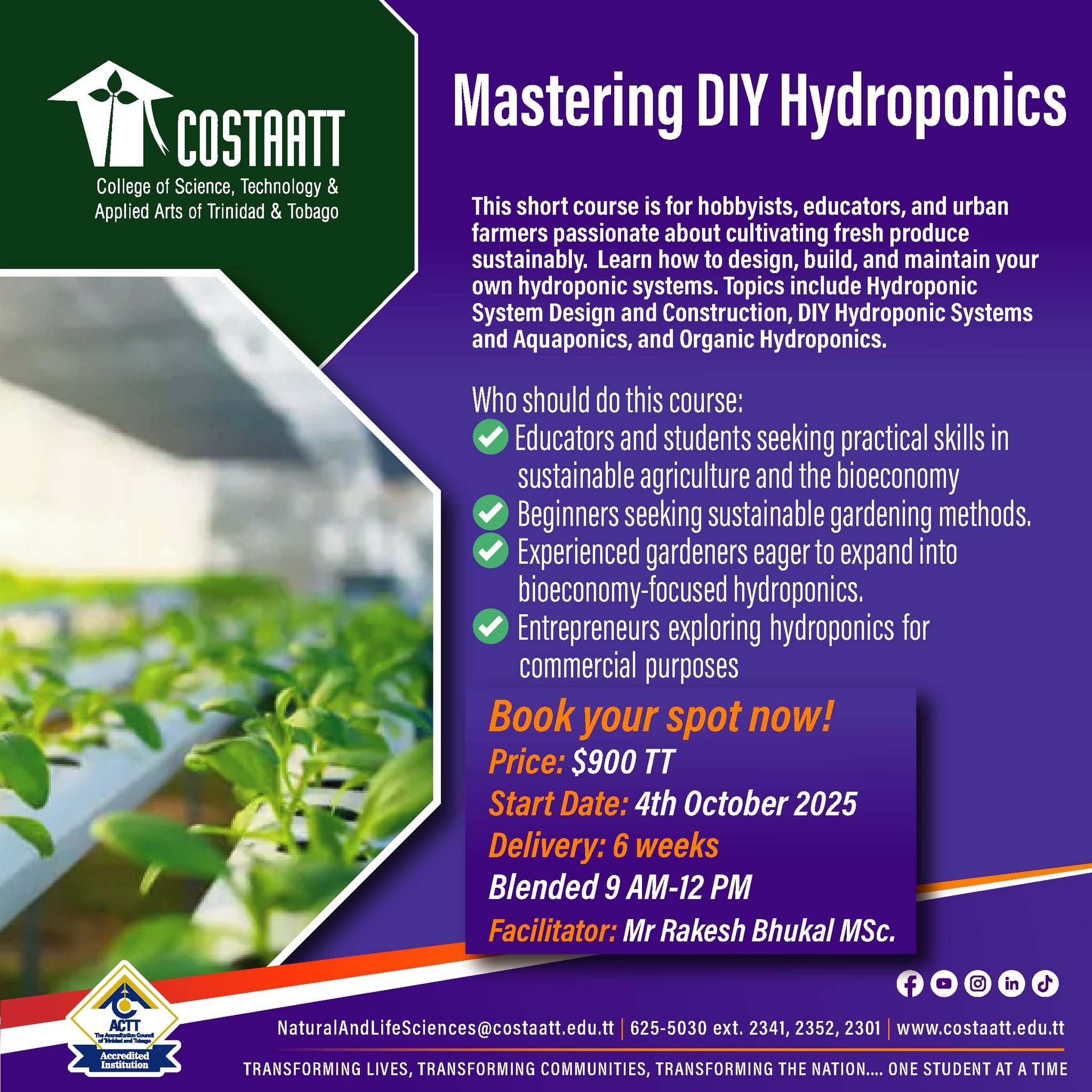COSTAATT - Ready to grow fresh food year-round, no soil... | Facebook