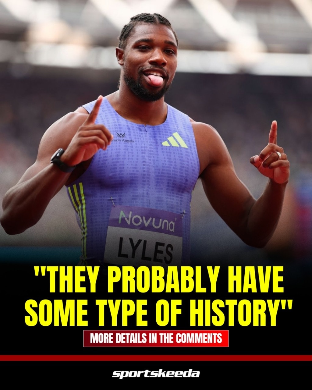 Sportskeeda - Noah Lyles breaks down what defines a true rivalry ahead ...