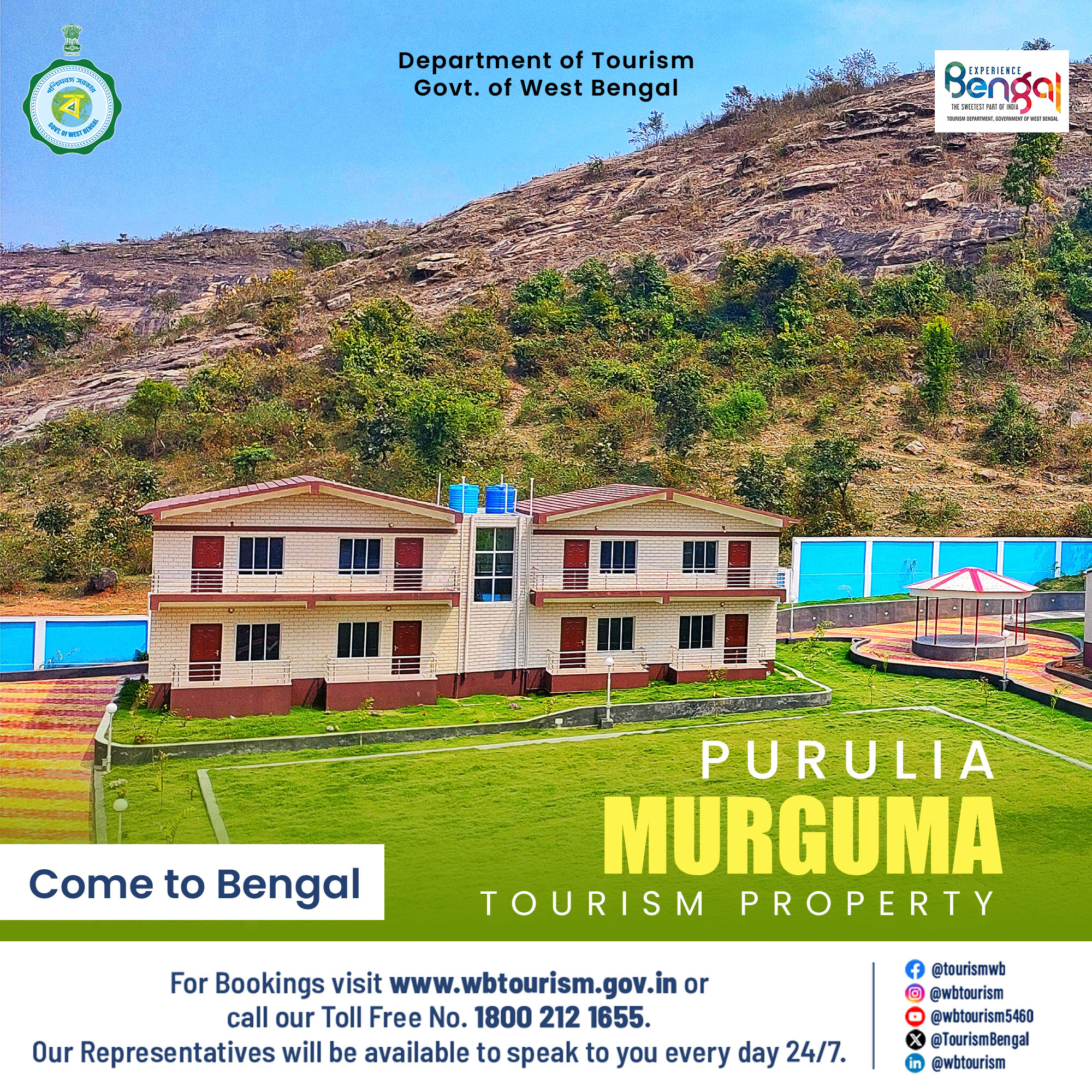 Tourism - Escape to the serene charm of Purulia at Muruguma Tourism ...