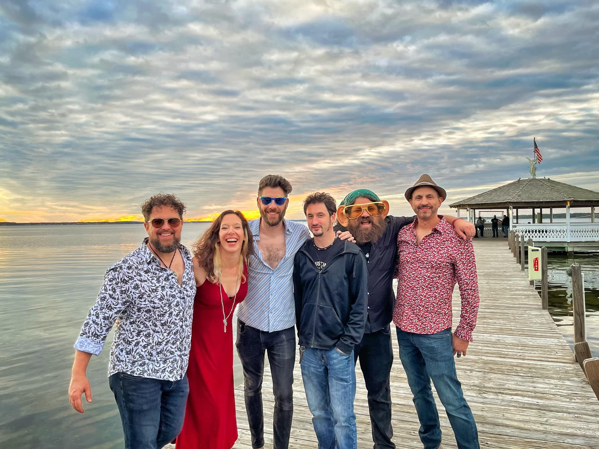 Sweet Leda and LCB at Fagers for Shell Shocked oyster fest!