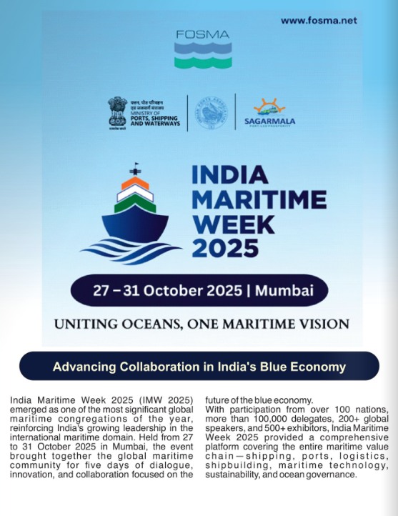 India Maritime Week 2025 India Maritime Week 2025 highlighted India’s ...
