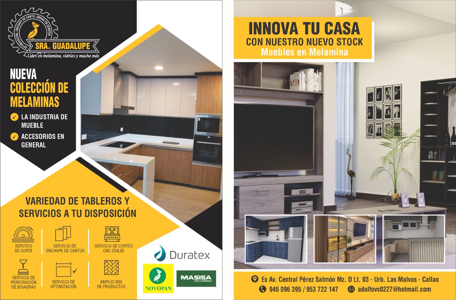 Ventas de Melamina Nuestra Sra. de Guadalupe - Callao, Callao | Callao