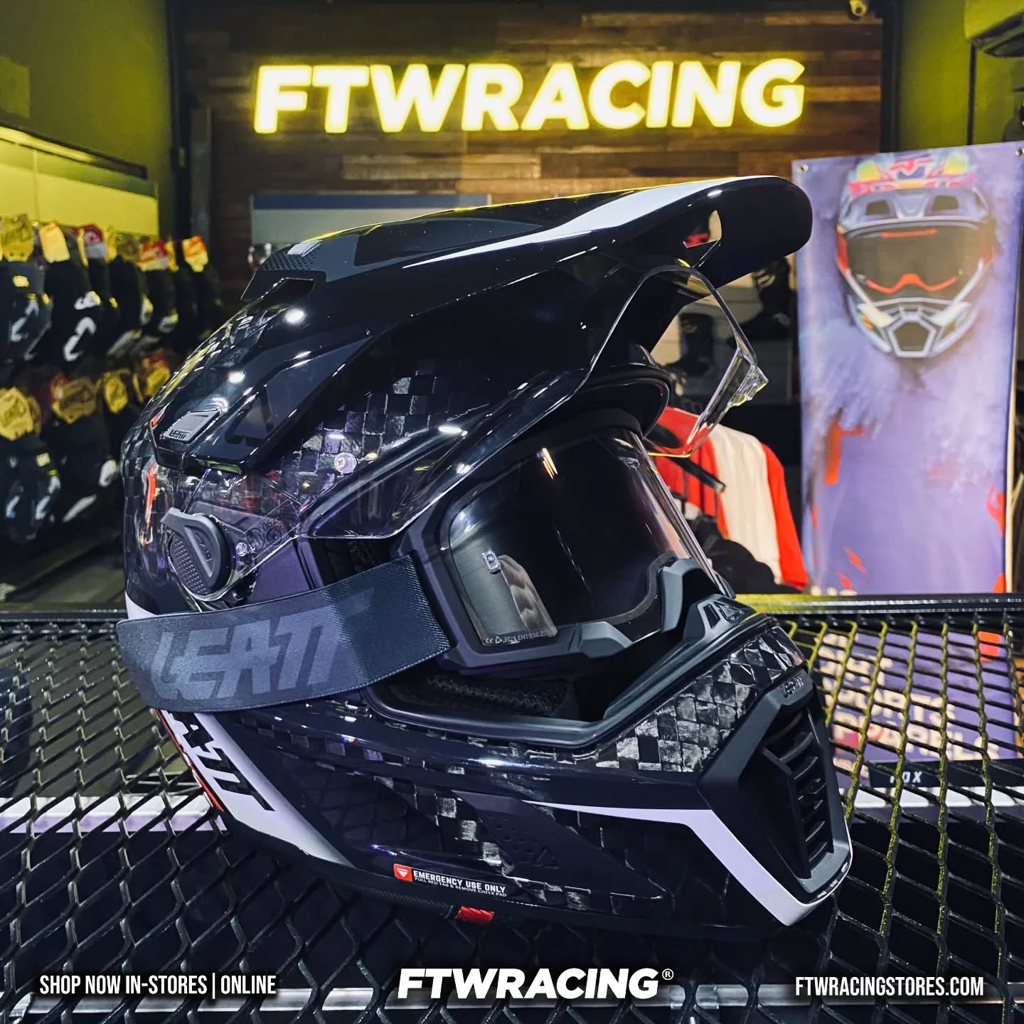 FTW Racing - The ADV 9.5 Carbon helmet kit provides... | Facebook