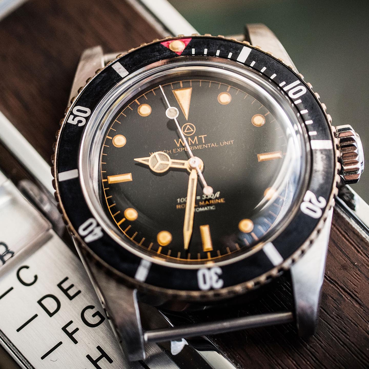 Montre WMT Sea Diver "MI6-010B" - Style Agence Secrète - Occasion - Unisexe Adulte