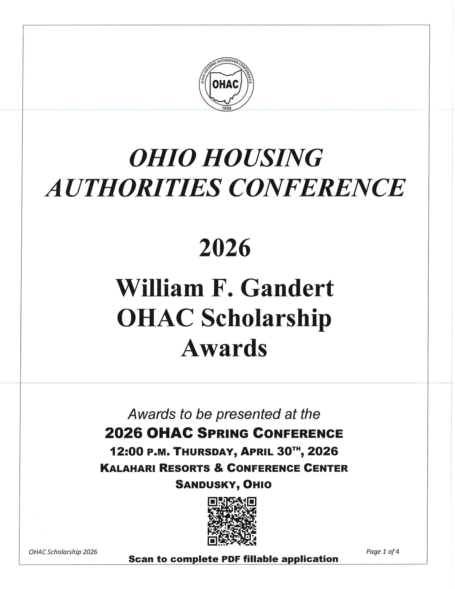 The 2026 William... - Portage Metropolitan Housing Authority | Facebook