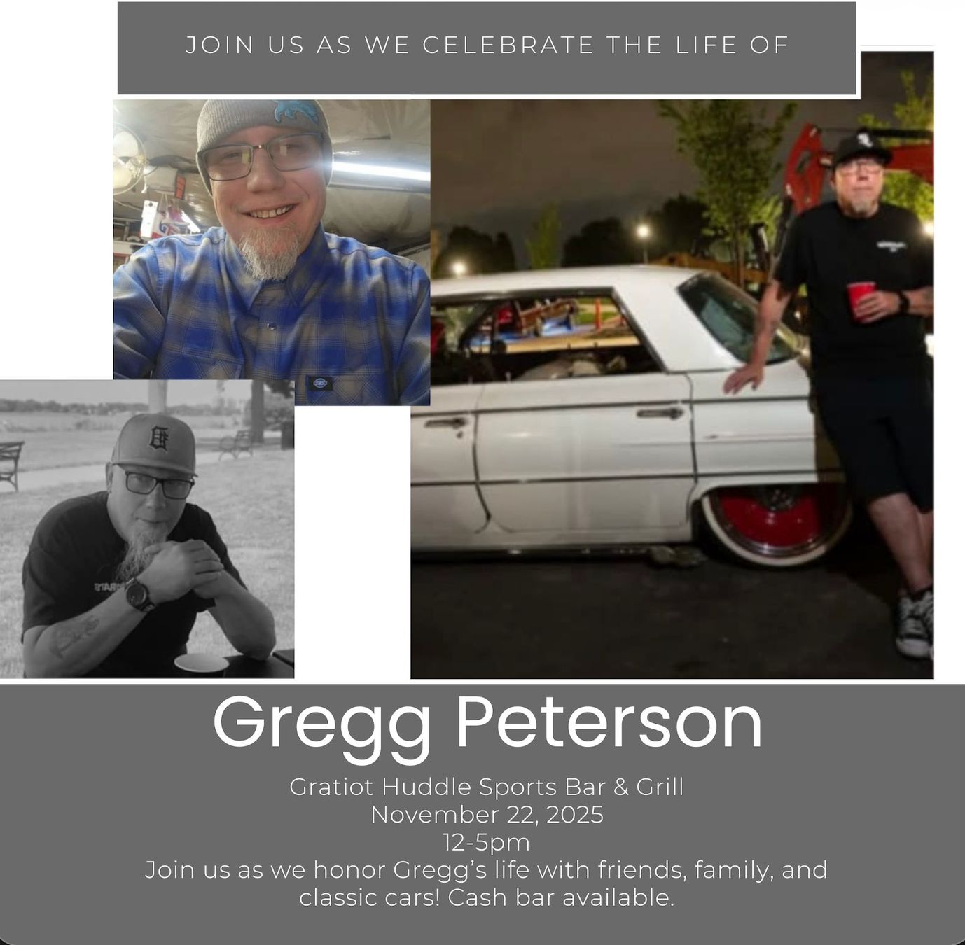 Celebration of Gregg's Life
