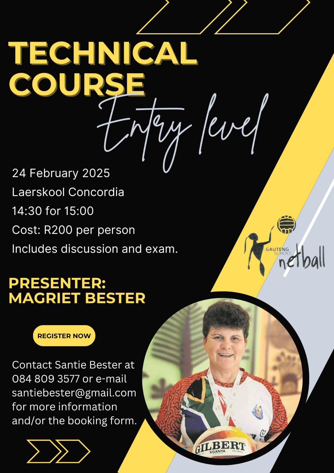 GSS Netball - 𝐓𝐞𝐜𝐡𝐧𝐢𝐜𝐚𝐥 𝐂𝐨𝐮𝐫𝐬𝐞 𝟐𝟎𝟐𝟓 🏐 Book now to avoid disappointment ...