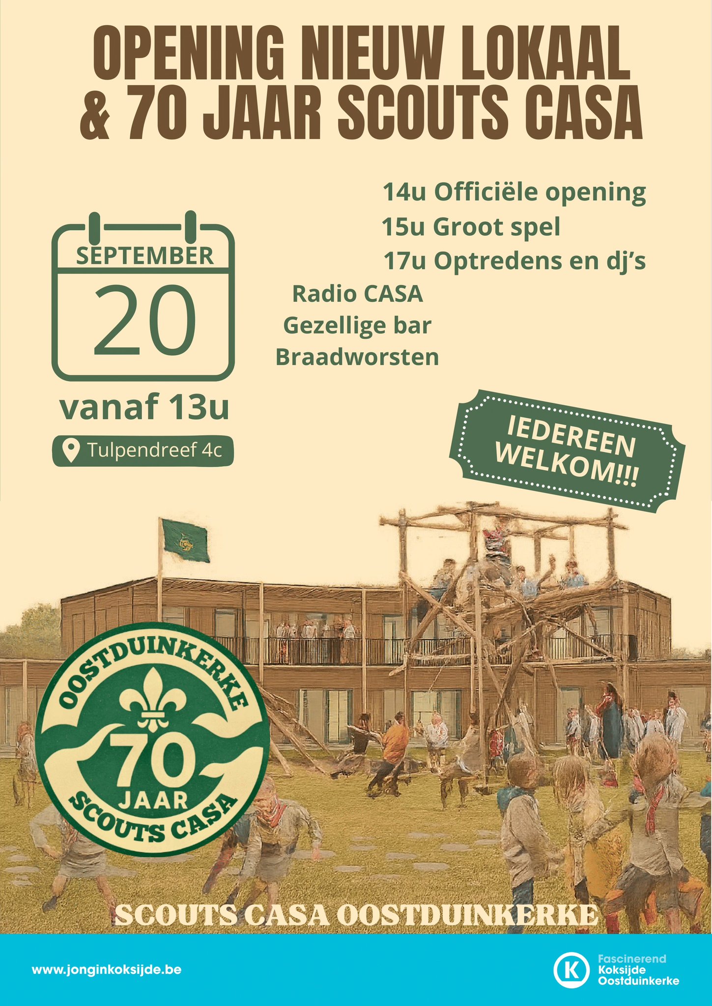 CASA ODK - !!! Zaterdag 5 november is het zover hét kippenfestijn ...