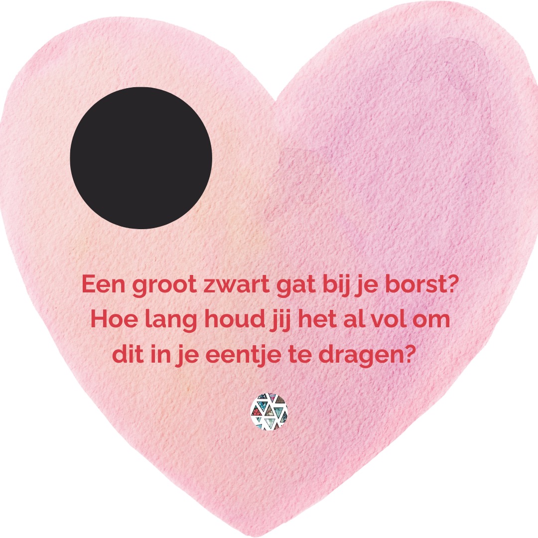 Tesoro - 🖤 “Een groot zwart gat bij je borst? Hoe lang... | Facebook