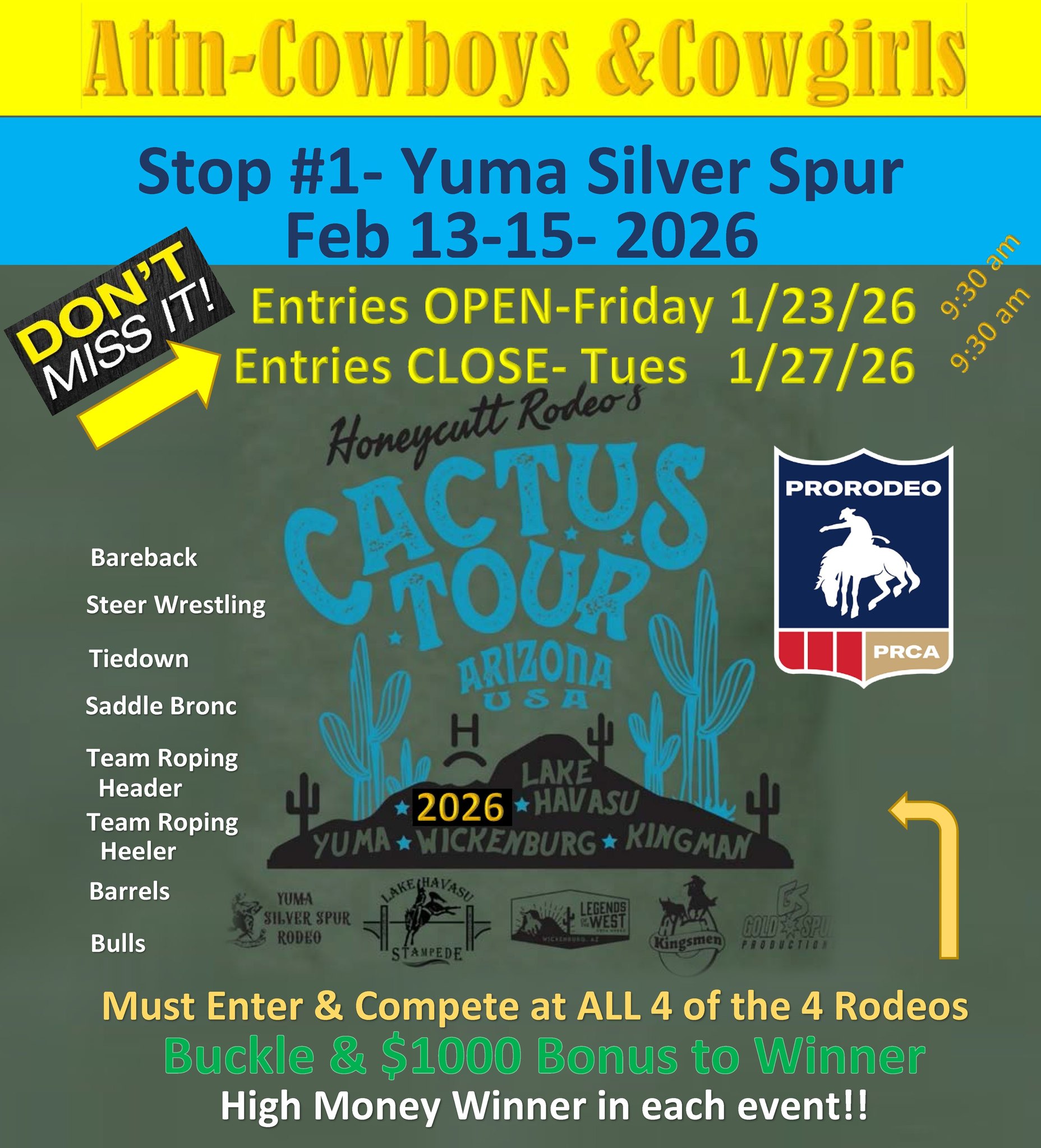 Honeycutt Rodeo Inc. | Alamosa CO