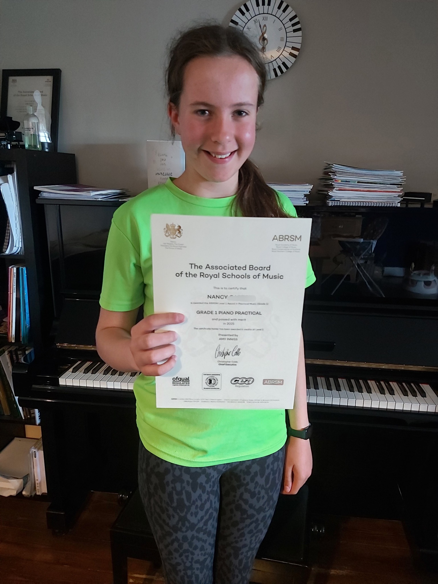 Amy Inniss Piano Lessons