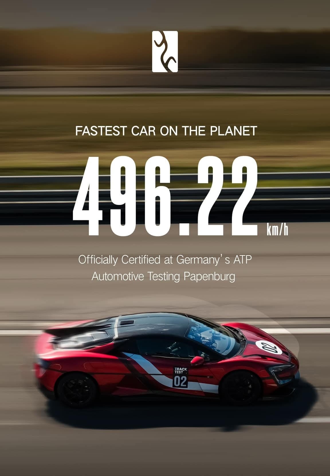 FASTEST CAR ON THE PLANET 496.22 km/h! A moment that makes history