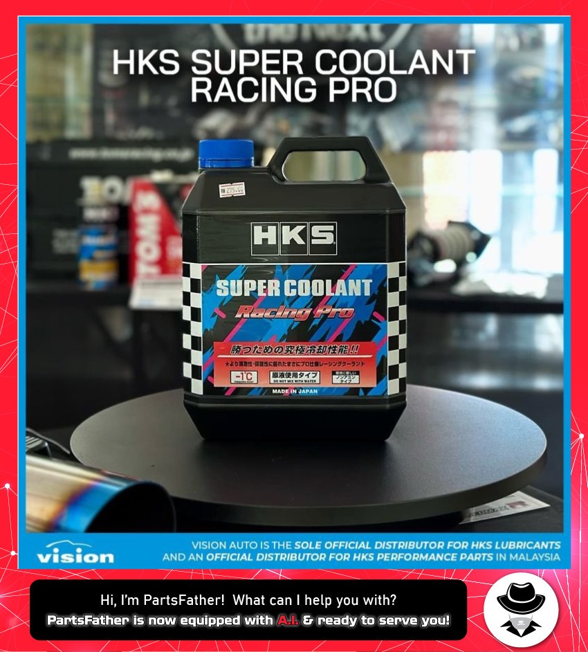 Partsfather - 🔥 HKS SUPER COOLANT 4L (RACING PRO) 🔥 🏎 Get ready to rev ...
