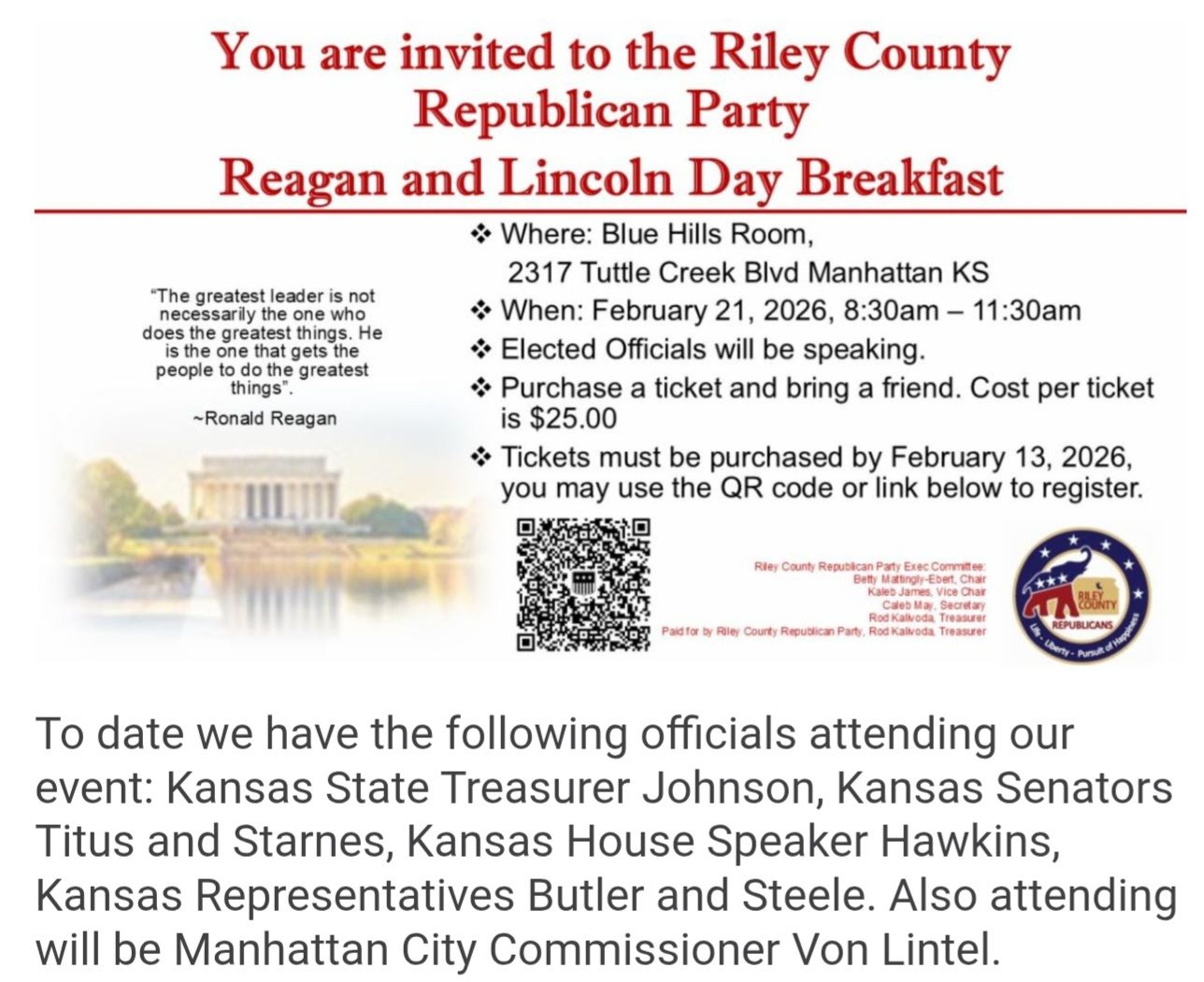 RiCo Republicans | Manhattan KS